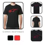 Camiseta Alpinestar Ageless Shadow Preto Vermelho