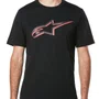 Camiseta Alpinestar Ageless Shadow Preto Vermelho