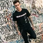 Camiseta Alpinestars Abus Preta manga curta casual básica