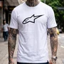 Camiseta Alpinestars Ageless 2.0 Branco Preto