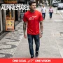 Camiseta Alpinestars Ageless 2.0 Vermelho Branco Urbana Casual