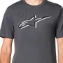 Camiseta Alpinestars Ageless Shadow Cinza Escuro Preto