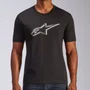 Camiseta Alpinestars Ageless Shadow Preta Branca
