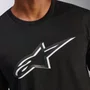 Camiseta Alpinestars Ageless Shadow Preta Branca