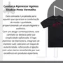 Camiseta Alpinestars Ageless Shadow Preto Vermelho