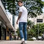Camiseta Alpinestars Always 2.0 Branco Vermelho Preto Original