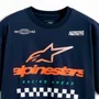 Camiseta Alpinestars Aplomb Oversized Azul manga curta casual