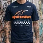 Camiseta Alpinestars Aplomb Oversized Azul manga curta casual