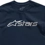 Camiseta Alpinestars Blaze 2.0 Azul Marinho Branco Cinza