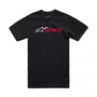 Camiseta Alpinestars Blaze 2.0 Preta Branca Vermelho