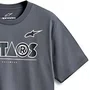 Camiseta Alpinestars Cereal Cinza Escuro