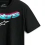 Camiseta Alpinestars Ellipsoid Preta manga curta casual básica