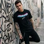Camiseta Alpinestars Ellipsoid Preta manga curta casual básica