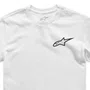 Camiseta Alpinestars Horizon Branca básica manga curta casual