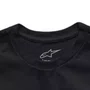 Camiseta Alpinestars Linear Wordmark 2.0 Preto Branco