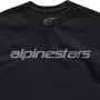 Camiseta Alpinestars Linear Wordmark 2.0 Preto Cinza Verm