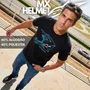 Camiseta Alpinestars Mx Helmet Preta Azul
