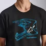 Camiseta Alpinestars Mx Helmet Preta Azul