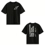 Camiseta Alpinestars One Oversized Preta casual manga curta