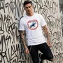 Camiseta Alpinestars Plate Branca manga curta básica discreta