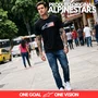 Camiseta Alpinestars Racing USA Preto Original Manga Curta