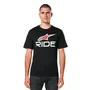Camiseta Alpinestars Ride 4.0 Preto Branco Vermelho