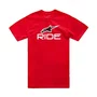 Camiseta Alpinestars Ride 4.0 Vermelho Branco Preto