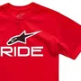 Camiseta Alpinestars Ride 4.0 Vermelho Branco Preto