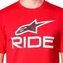 Camiseta Alpinestars Ride 4.0 Vermelho Branco Preto