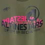 Camiseta Alpinestars Semicircle Verde Militar