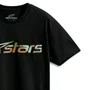 Camiseta Alpinestars Verdure Camo Preta manga curta casual