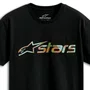 Camiseta Alpinestars Verdure Camo Preta manga curta casual