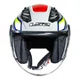 Capacete Aberto LS2 OF616 S Airflow 2 Sting Branco Amarelo