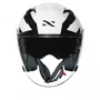 Capacete Aberto Norisk Downtown 2 Provenza Branco Azul