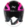 Capacete Aberto Norisk Downtown 2 Provenza Preto Roxo