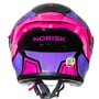 Capacete Aberto Norisk Downtown 2 Provenza Preto Roxo