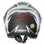 Capacete Aberto Norisk Downtown 2 Stage Titanium Branco