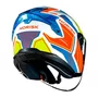 Capacete Aberto Norisk Downtown Provenza Branco Laranja