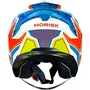 Capacete Aberto Norisk Downtown Provenza Branco Laranja