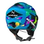 Capacete Aberto Norisk Orion SV Denver Preto Verde