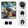 Capacete Aberto Norisk Orion SV Free Preto Roxo
