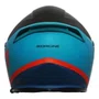 Capacete Aberto Origine Palio 2.0 Scout Azul Preto Fosco