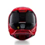 Capacete Alpinestars SM10 Flood Vermelho Fosco Brilho