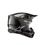Capacete Alpinestars SM10 Solid Preto Gloss Carbon