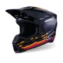 Capacete Off Road Alpinestars SM3 Force Preto Brilho