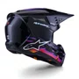 Capacete Off Road Alpinestars SM3 Force Preto Brilho