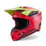 Capacete Alpinestars SM3 Fray Vermelho Amarelo Preto