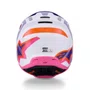 Capacete Alpinestars SM3 Heat Branco Roxo Rosa