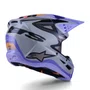 Capacete Alpinestars SM3 Jettson Cinza Roxo Preto