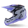 Capacete Alpinestars SM3 Jettson Cinza Roxo Preto